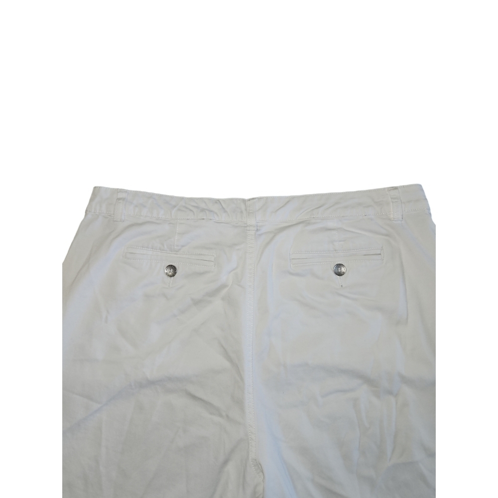 Bandolino Women's White Ivette Bermuda Shorts Size 16 - Picture 4 of 9